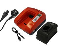 CARICABATTERIE POWERSMART per BLACK & DECKER HP331K2, HP431, HP9060, HP9096 Rosso
