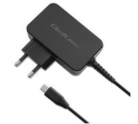 Caricabatterie Qoltec GaN POWER PRO | 1xUSB-C | 30W | 5-20V | 1,5-3A | Nero