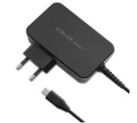 Caricabatterie Qoltec GaN POWER PRO | 1xUSB-C | 90W | 5-20V | 3-4,5A | Laptop |