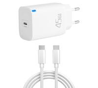 Caricabatterie rapido 45W USB C con cavo 2M per for Samsung Google Pixel 9/9a/9 Pro/Fold 8/8a/7/7a iPhone 16/15, S25/S24/S23 Ultra, Mac-Book Air, IPad/Air, adattatore tipo C GaN PD compatto e sicuro