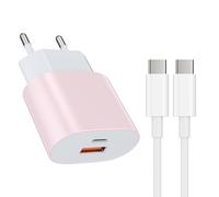 Caricabatterie rapido da 25W con cavo di ricarica rapida da 1,8 m Compatibile con:iPad,iPhone17,16,15 Pro/Max Potenza intelligente:25W/20W/18W/12W/10W/5W Ricarica i dispositivi in tutta sicurezza
