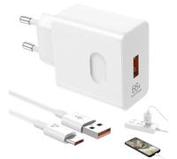 Caricabatterie rapido da 66 W Supercharge per Honor Huawei 200 Lite 400 Magic7 Lite, caricatore rapido superricarica con USB C 1,5 m per Honor 90 Lite 200 Lite 70 Lite X6/8b Pad X8a X9 Magic5/6 6Pro