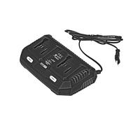 Caricabatterie rapido Hyundai doppio 20V - 3.0A Cod. 25040 per 2 batterie