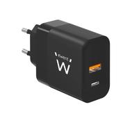 Ewent Caricabatterie USB C, Caricatore Rapido GaN Fast USB-C e USB-A per Tablet e Notebook, Caricatore 45W per iPhone 16/15/14 e anteriori, iPad Pro/Air, Air/Pods Pro, Samsung,Huawei,XiaoMi etc., Nero