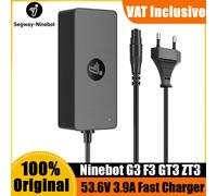 Caricabatterie rapido originale Segway 53,6 V 3,9 A compatibile con Segway Ninebot MAX G3 G3E G3D, F3 F3E F3D, F3 Pro F3 PROE F3 PROD, GT3 GT3E GT3D, ZT3 Pro ZT3 PRO ZT3 PROD per sostituzione