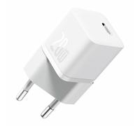 CARICABATTERIA BASEUS GaN5 Fast Charger 1C 20W da USB-C: fino a PD / QC 3.0, Bianco