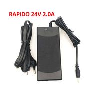 Caricabatterie rapido per batterie al LITIO 24V 2A Monopattino Bici elettrica