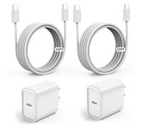 Caricabatterie rapido per iPhone 17 16, certificato Apple MFi: blocco caricabatterie da parete tipo C da 20 W con cavo intrecciato intrecciato da USB C a C da 3 m, per iPhone 17/17 Air/17 Pro Max/17