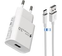 Caricabatterie rapido per Xiaomi Redmi Note13/13C/13 Pro/14C/14 10C 10 Note 11S 10 Pro Mi 8 Mi 9 Mi 10 telefoni per Samsung Galaxy A15 A14 A13 A33 5G M13,S22 S23 Ultra Type-C 2M Cable