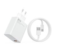 Caricabatterie rapido Xiaomi 67 W con cavo USB C da 2 m, adattatore caricatore rapido Xiaomi caricatore turbo per Xiaomi 13T 13 12S Ultra 12 Lite 12X 11T Redmi Note 13 12 11Pro 11S 10 Mi 11 Ultra 11i