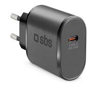 Caricabatterie Sbs TETR1CPD25 WALL CHARGER PD 25W Black Black