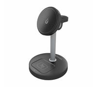 Caricabatterie Senza Fili Aisens ASCH-15W3WC066-BK Nero 15 W