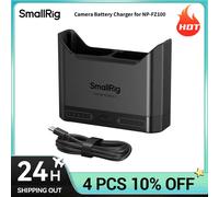 Caricabatterie SmallRig per batterie Sony NP-FZ100/LP-E6P/EN-EL15c, porta USB-C a ricarica rapida, protezione intelligente di sicurezza 5489