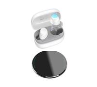 (Caricabatterie Snowy) Cuffie TOZO A1 Bluetooth 5.3, Cuffie wireless Mini, Cuffie in-ear,