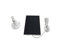 Caricabatterie Solare da 3 W e 6 V, Montaggio A Parete Regolabile A 360, Celle Solari, Micro-USB + Pannello Solare per Fotocamera di Tipo C