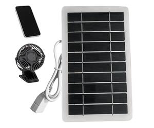 Caricabatterie Solare Portatile da Campeggio,Impermeabile 2W ad Alta Efficienza | Pannello Solare per Campeggio Alimentazione di Riserva,per Escursionismo Trekking Viaggi Sopravvivenza Outdoor Avventu