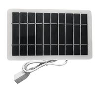 Caricabatterie Solare Power Bank | 2W Portatile Universale Impermeabile | Pannello Solare per Campeggio Alimentazione di Riserva | per Escursionismo Trekking Arrampicata Viaggi Outdoor Sopravvivenza