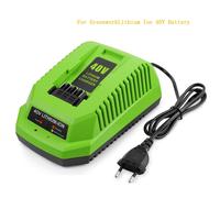 Caricabatterie sostitutivo per batteria al litio Greenworks 40V 29482 29462 29472 2938302 BAF702 L-300 BAF704 BAF705 G-MAX Utensili elettrici