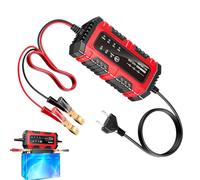 Caricabatterie sottomano per batteria - Caricabatteria da 1,5 A 6 V/12 V, supporto inferiore automatico per auto barca moto | Per auto Marine Truck RV moto
