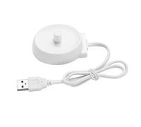 Caricabatterie Spazzolino Elettrico, Caricatore per Oral-B Modelli 3757 D12, S12, D17, D18, D19, 8850, Stazione Ricarica per Spazzolino Elettrico USB Impermeabile, Portatile per Viaggio (Cavo 1M)