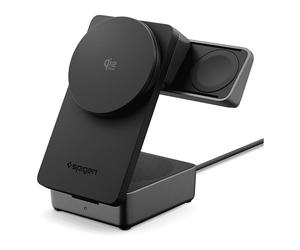 CARICABATTERIE SPIGEN EF323MQ Qi2.2 3 in 1 MagSafe da 25 W, Nero