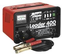 Caricabatterie Starter Telwin Mod.Leader 400 230V, Carica batterie e avviatore per la carica di batterie ad elettrolita libero (WET) con tensione di 12/24Vc/protezione da sovraccarichi