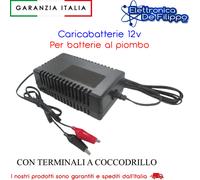 CARICABATTERIE SWITCHING PER BATTERIE AL PIOMBO 12V 3A