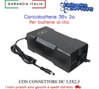 CARICABATTERIE SWITCHING PER BATTERIE IONI DI LITIO 36V