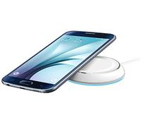 Caricabatterie Techly Wireless Qi Base Circolare per Smartphone Bianco