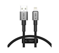 CARICABATTERIE TECHPROTECT Ultraboost DNA USB-A Lightning 25 cm da 12 W, Grigio
