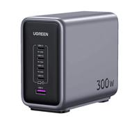 Ugreen 90903B Caricabatterie per dispositivi mobili Universale Nero, Grigio AC Ricarica rapida Interno [90903B]