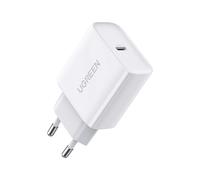 CARICABATTERIE UGREEN CD137 PD 3.0 QC 4.0+, bianco da 20 W, Bianco