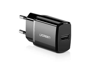 CARICABATTERIE UGREEN ED011 USB 2,1A ricarica rapida da 10,5 W, Nero