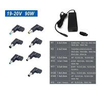 Caricabatterie Universal Slim Per Portatili 19-20V 90W