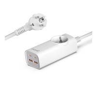 Caricabatterie universale multiporta Cool 65W 5 porte Multipresa Bianco