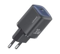 CARICABATTERIE USAMS CC251 GaN PD 3.0 USB-C da 30 W, Nero