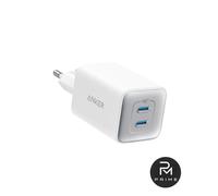 Caricabatterie USB C Anker per smartphone e laptop 47W 2 porte 523 Nano 3 bianco