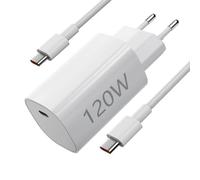 Caricabatterie USB C da 120 W per Xiaomi 14T Pro 15T Pro 15 Ultra 15T Redmi Note 14Pro+ 13Pro+, alimentatore da 120 W GaN Turbo Hyper Charge caricatore rapido per Poco X7Pro F7 Ultra F6