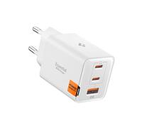 Caricabatterie USB-C GaN 3 porte 47W Spigen ArcStation Essential - Bianco