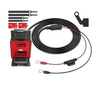 Caricabatterie USB C per moto, impermeabile, impermeabile, anti-vibrazione, ricarica rapida, accessori per motocicletta urbana, e percorsi brevi