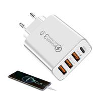 Caricabatterie USB C, Velocemente Diversi Caricabatterie Con USB C | Caricatore C Tedesco, Alimentazione C Ricarica Rapida, Per Tablet Per Smartphone Presso Home Office Travel Car Fa