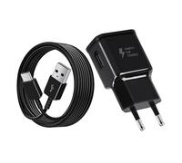 Caricabatterie USB con Cavo di Tipo C 1,5m per Samsung Galaxy A16 A15 A14 A13 A06 A04s A05s A56 A55 A54 A53 A42 A35 A34 A33 A25 S8 S9 S10 S20 Plus M53 M34 M13, Cavo di Ricarica Rapida Alimentatore