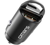 Caricabatterie USB da Auto Ricarica RAPIDA Accendisigari USB-C 33W / USB-A 30W