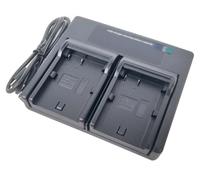 Caricabatterie USB doppio per Canon BP-508 BP-511 511A BP-512 BP-514 BP-522 BP-535 EOS 10D 20D 30D FV200 FV300 MV700 MV750I