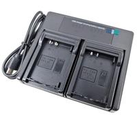 Caricabatterie USB doppio per Canon LP-E12 LPE12 LC-E12E EOS-M, EOS M2, EOS M10, EOS M50 Mark II, EOS M100, EOS M200, EOS Rebel SL1, EOS 100D EOS KISS X7, Powershot SX70 HS