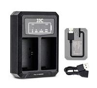 Caricabatterie USB doppio per fotocamera digitale Canon EOS, EOS R, 90D, 80D, 70D, 60D, 6D Mark II, 7D Mark II, 5D Mark IV, III, II, 5DS, 5DS R, per batteria LP-E6/LP-E6N