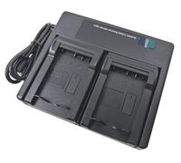 Caricabatterie USB doppio per fotocamera Panasonic DMW-BMB9 DMW-BMB9E DMW-BMB9PP Lumix DMC-FZ100 DMC-FZ150 DMC-FZ40 DMC-FZ45 DMC-FZ47 DMC-FZ48