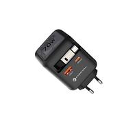 CARICABATTERIE USB FORCELL VT-R7 Grigio