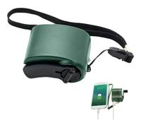 Caricabatterie USB manuale, funzionamento portatile, luce di emergenza a LED, campeggio, escursionismo, sopravvivenza