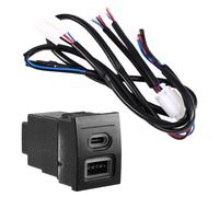 Caricabatterie USB per auto PD Quick Charge QC3.0 Adattatore per ricarica telefono per VW